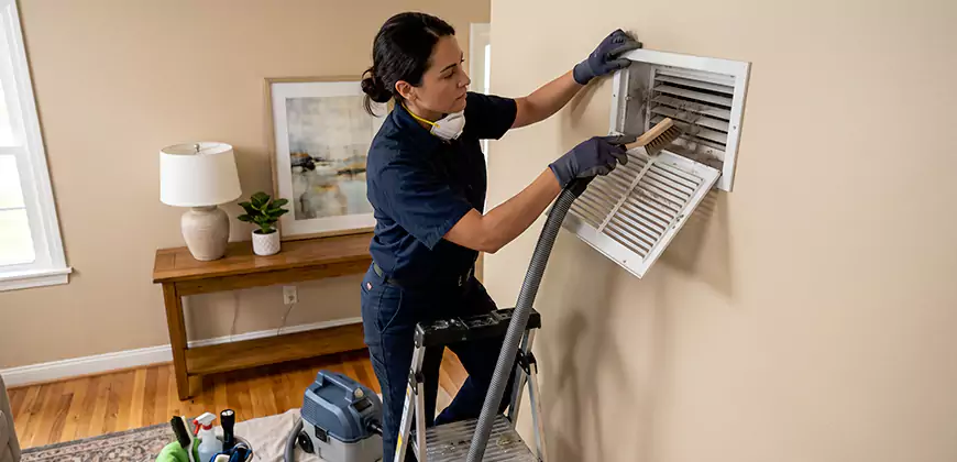 AC Vent Cleaning in Sandy