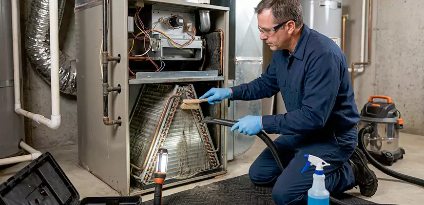 Outdoor Compressor and Condensing Unit Cleaning in Sandy