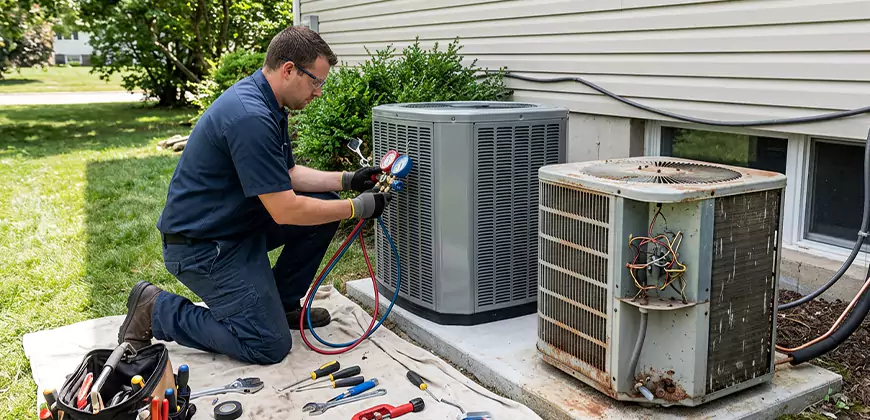 Seasonal AC Checkup in Sandy