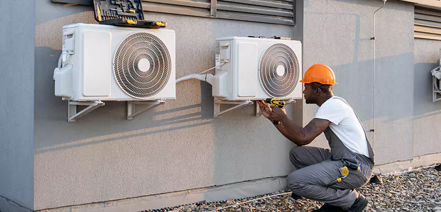 Central AC Outdoor Unit Cleaning in Sandy