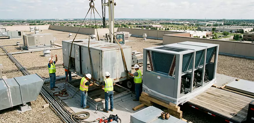 Warehouse and Industrial HVAC Replacement in Sandy
