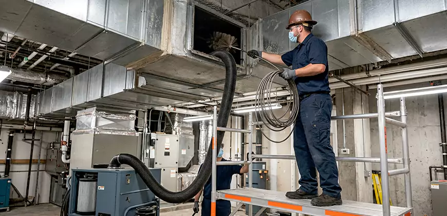 Commercial Ventilation System Cleaning in Sandy
