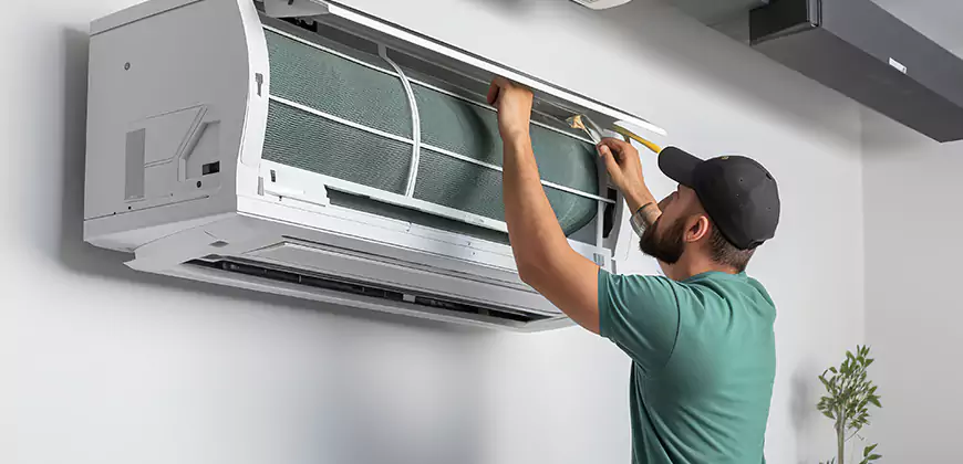 Bathroom and Small Space Ductless Installation in Sandy