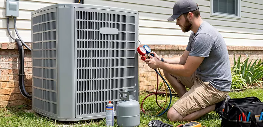 Emergency Air Conditioning Retrofit in Sandy