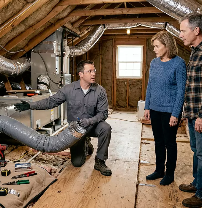 Why Sandy Homeowners Choose Sandy HVAC Pros for AC Duct Replacement?