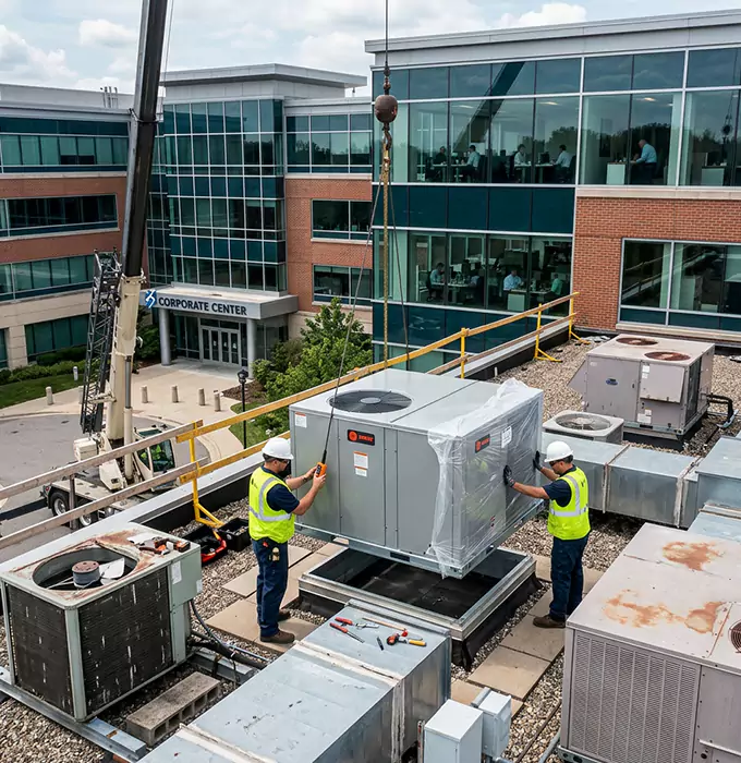 Why Sandy Businesses Choose Sandy HVAC Pros for Commercial AC Replacement?