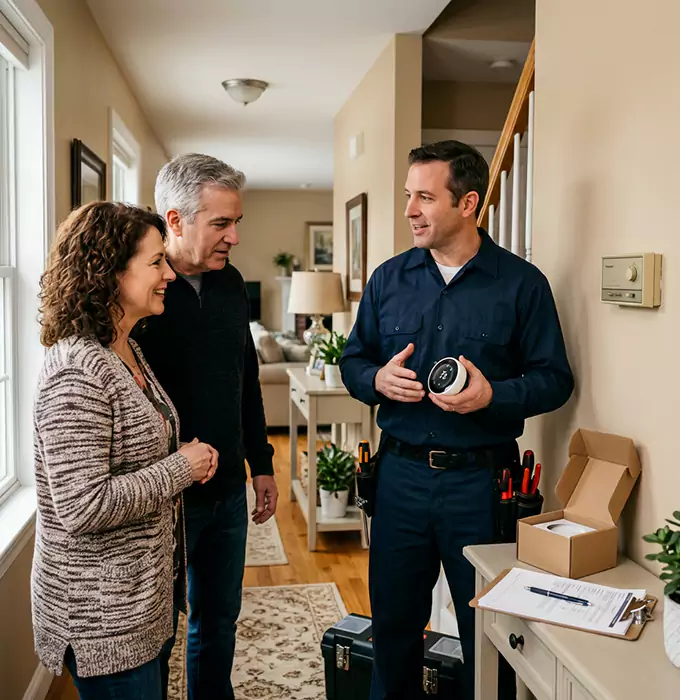 Why Sandy Homeowners Choose Sandy HVAC Pros for HVAC Thermostat Replacement?